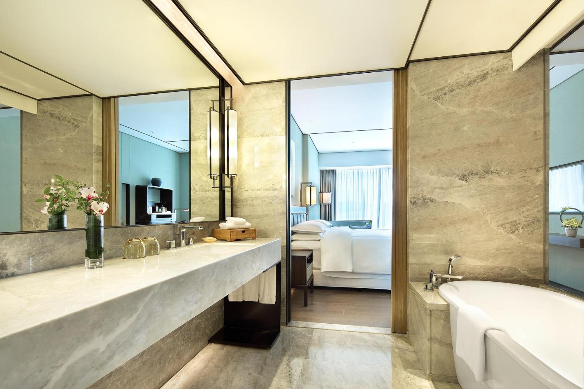 Sheraton Grand Hangzhou Binjiang Hotel Экстерьер фото