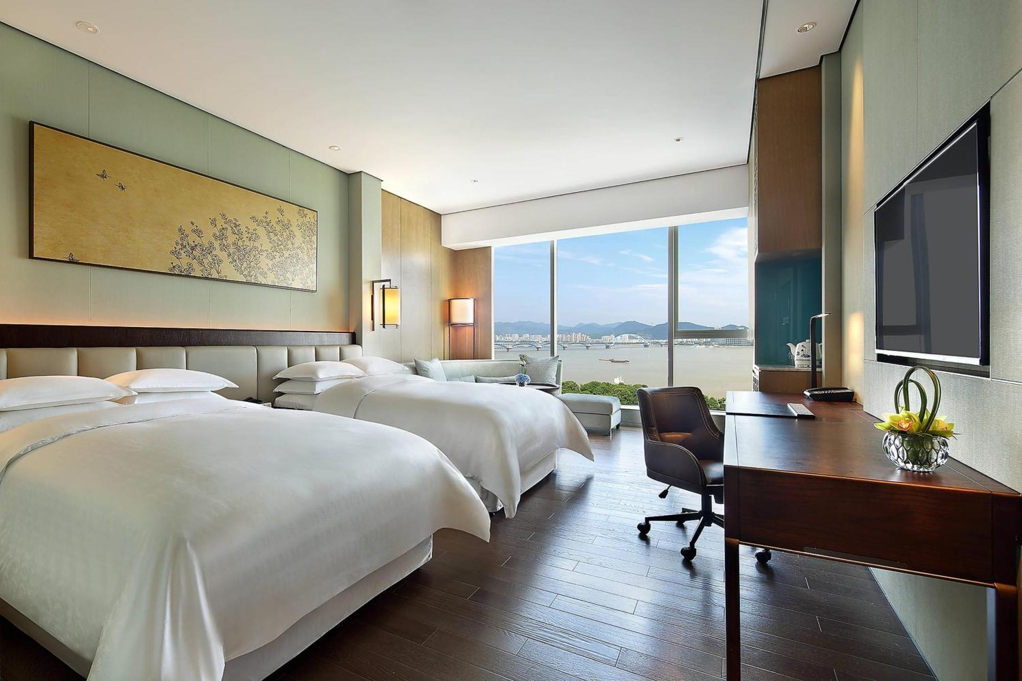 Sheraton Grand Hangzhou Binjiang Hotel Экстерьер фото